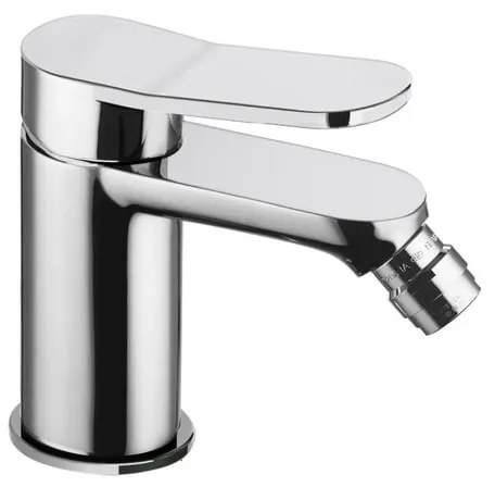 Rubinetto per bidet getto aerato San Babila PALAZZANI argento cromato lucido