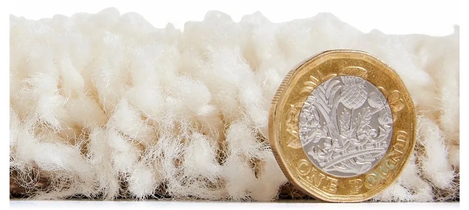 Tappeto bianco e nero Dots, 120 x 170 cm Boho - Think Rugs