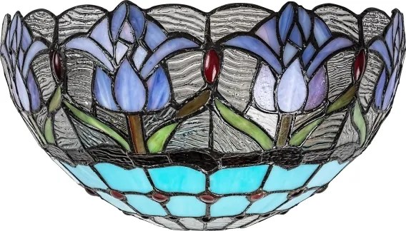 Brilagi - Lampada da parete in stile Tiffany LORAS 1xE14/40W/230V