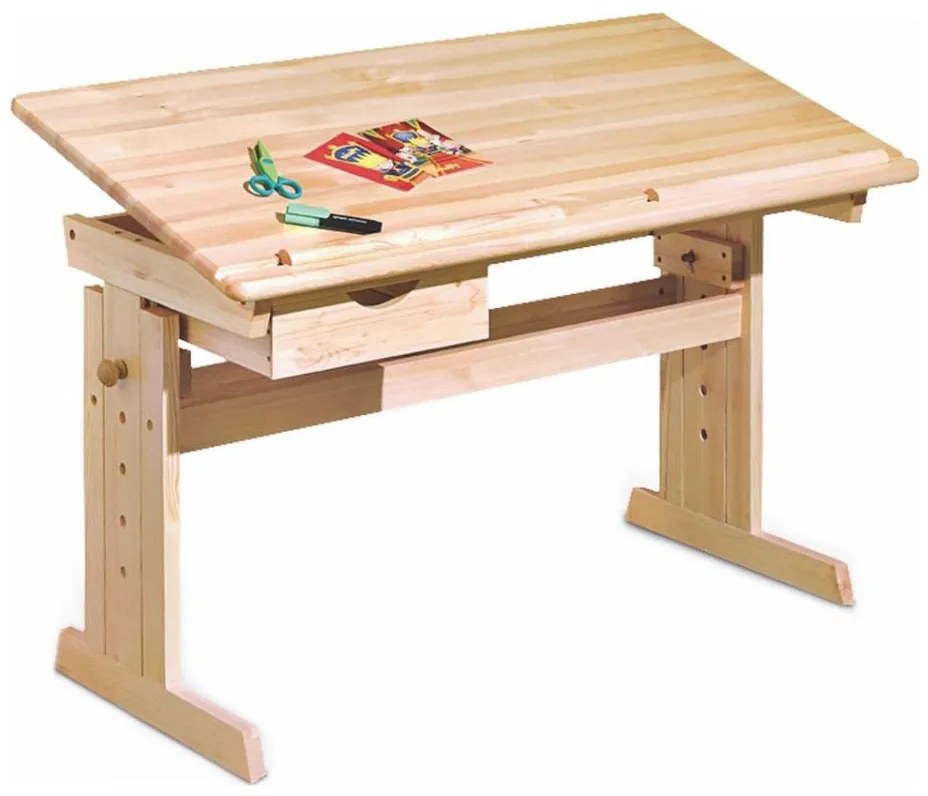 Scrivania inclinabile per bambini JULIA 96x109 cm