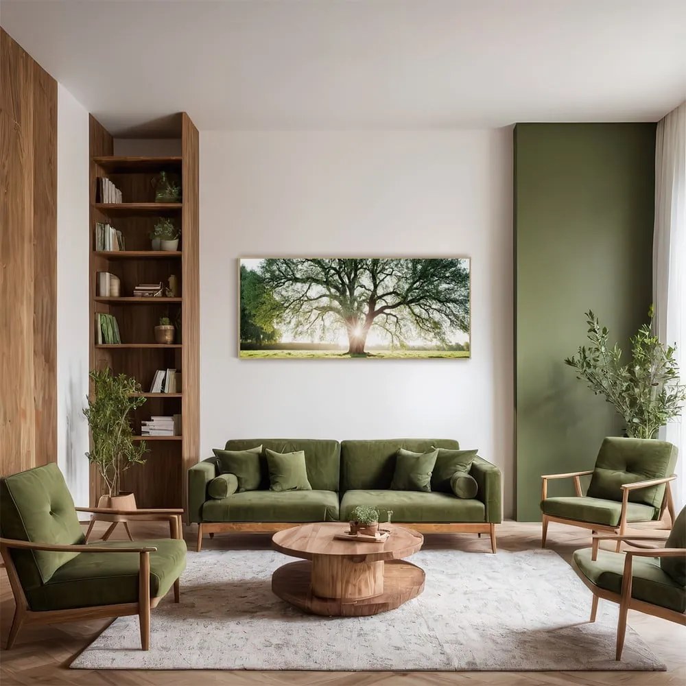 Quadro 150x60 cm Tree in the Sun