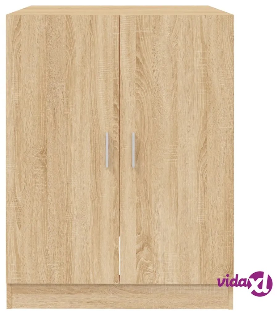 vidaXL Mobile per Lavatrice Rovere Sonoma 71x71,5x91,5 cm