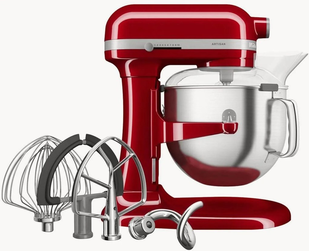 Robot da cucina con ciotola sollevabile Heavy Duty, 6,6 L, set da 6