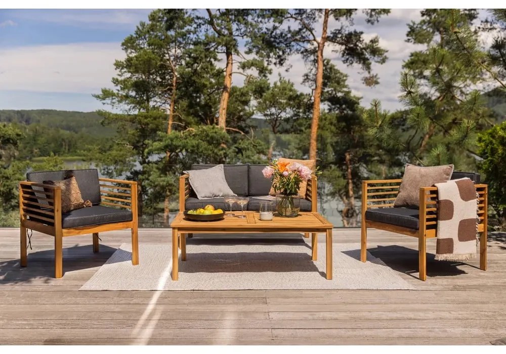 Tappeto per esterni bianco/beige 170x120 cm - NORTHRUGS