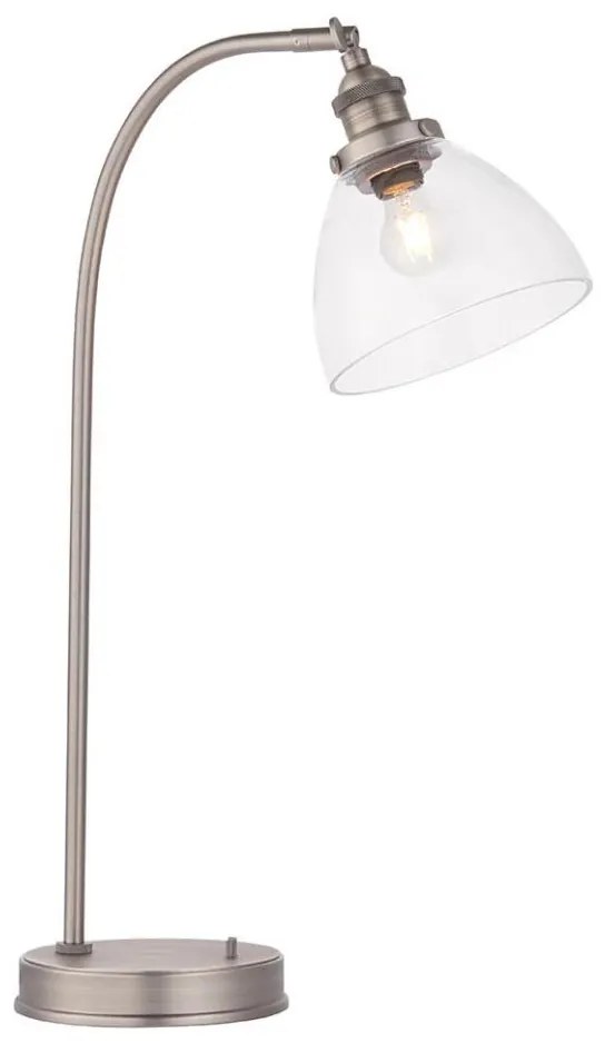 Endon 91740 - Lampada da tavolo HANSEN 1xE14/40W/230V cromo opaco