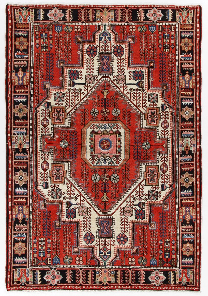 Tappeto 210x140 (Iran) Annodato A Mano