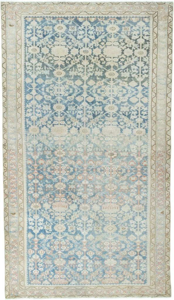 Malayer Tappeto persiano 140x240 Blu (Iran) Annodato A Mano