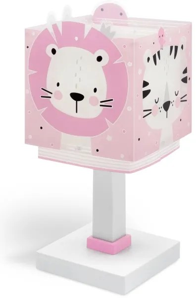 Dalber 63111NS - Lampada LED per bambini BABY JUNGLE 1xG4/4W/230V rosa