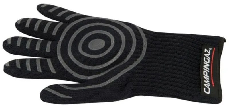Guanto bbq a 5 dita Campingaz elastico in poliestere colore nero