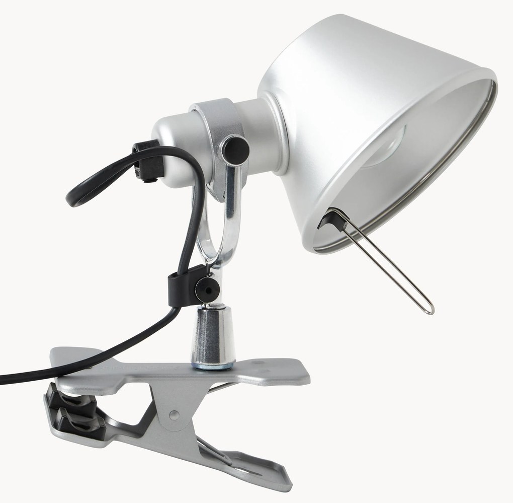 Lampada da scrivania piccola con morsetto Tolomeo Micro Pinza