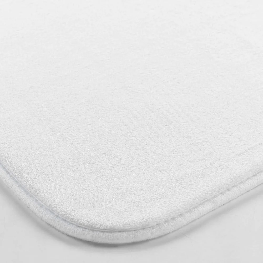 Tappetino da bagno bianco 45x45 cm Vitamine - douceur d'intérieur