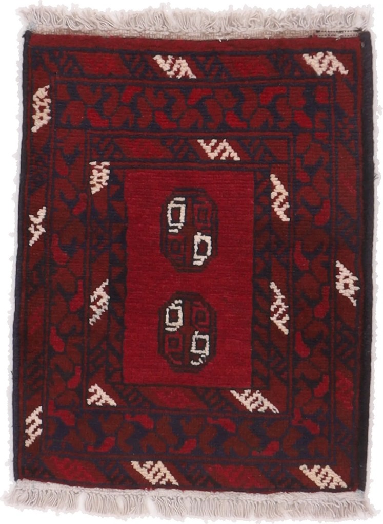 Afghan Tappeto 50x60 (Afghanistan) Annodato A Mano