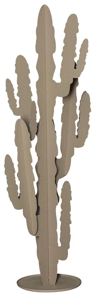 Arti & Mestieri Pianta decorativa in ferro Cactus grande h 100 BEIGE