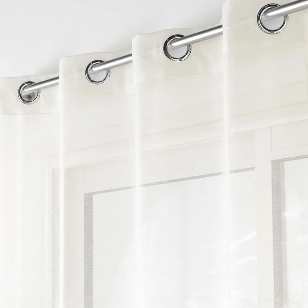 Tenda in voile crema 140x240 cm Lissea - douceur d'intérieur