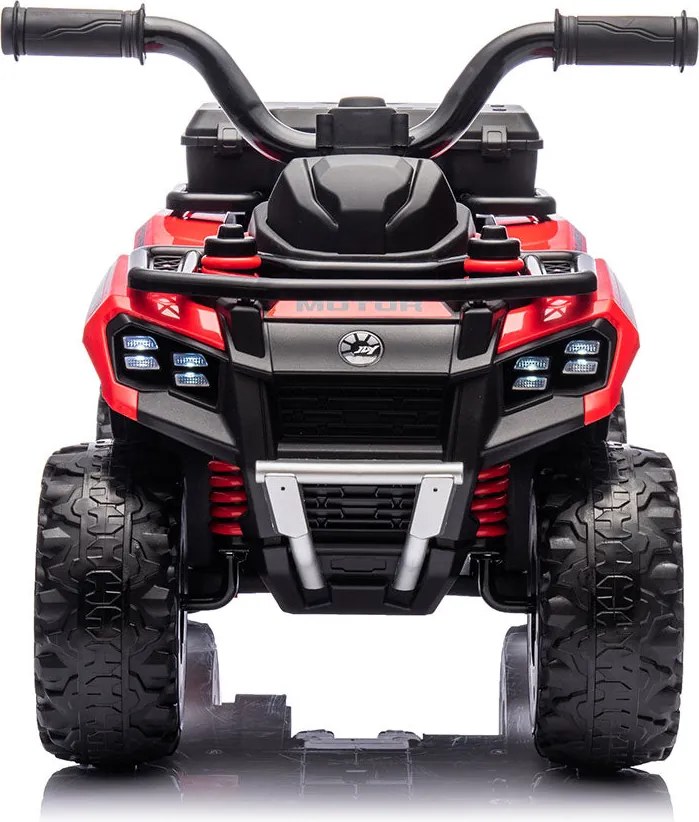Quad Elettrico per Bambini Safari 6V con Bauletto Posteriore Rosso...