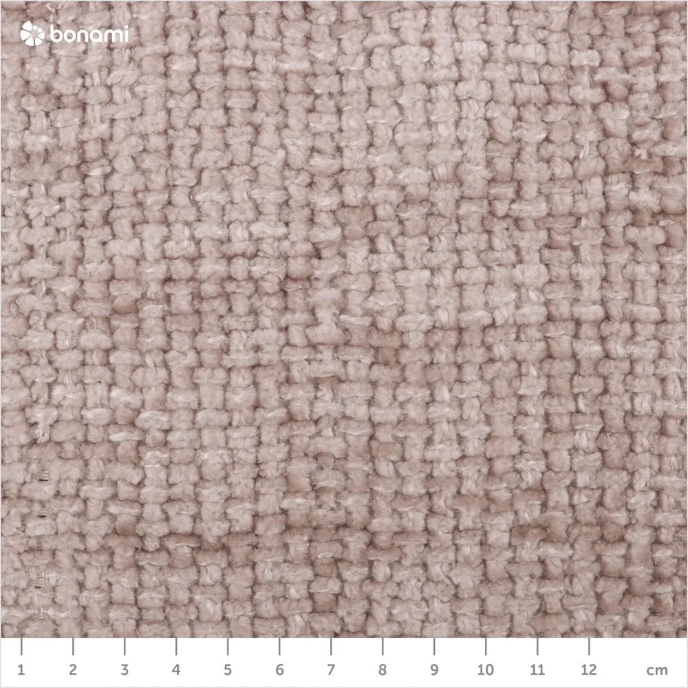 Chaise longue componibile beige (con penisola a sinistra) Lupine – Micadoni Home