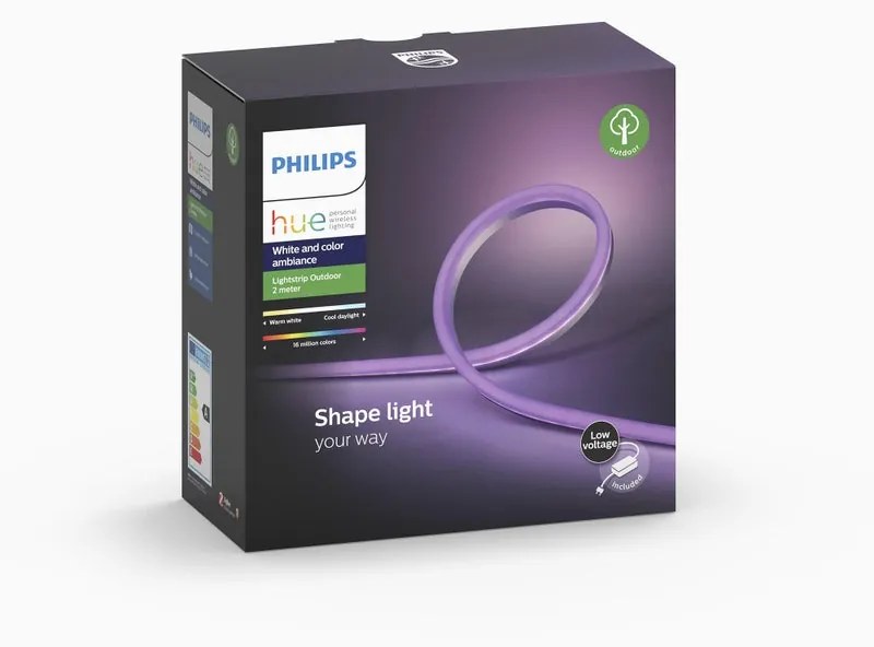 Kit striscia led 2m luce rgb multicolore PHILIPS HUE