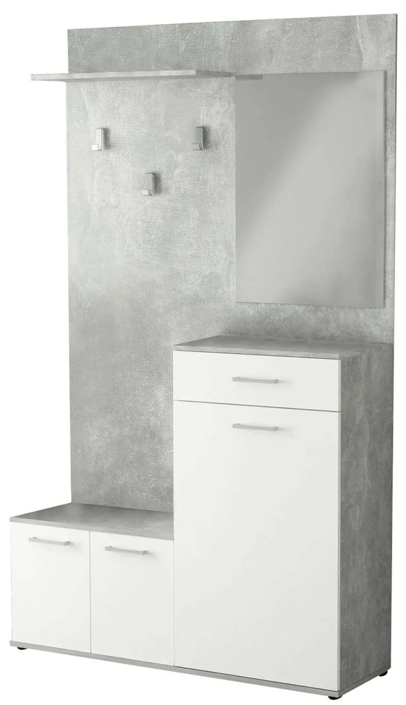 BISCA - mobile ingresso con attaccapanni