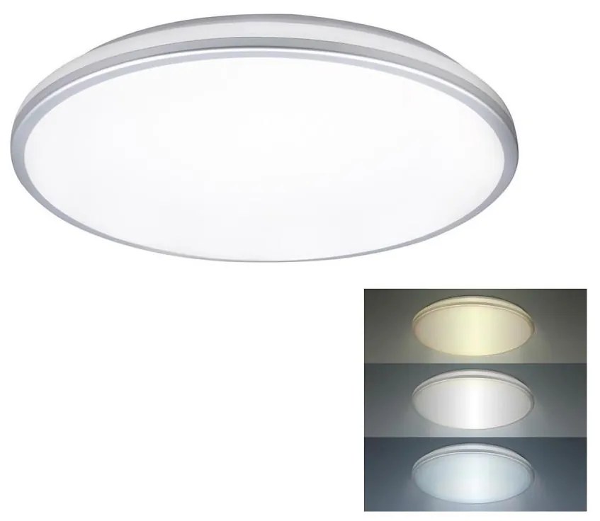 Solight WO796- LED Plafoniera bagno LED/18W/230V 3000/4000/6500K IP54