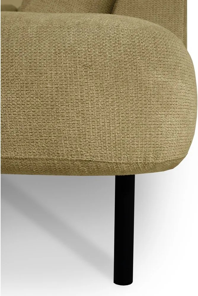 Divano angolare giallo ocra (angolo destro/"U") Hero - Scandic