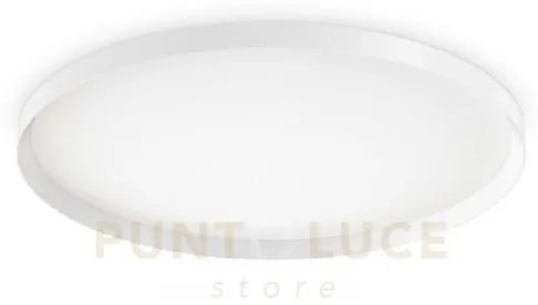 Lampada da soffitto fly pl d90 3000k bianco