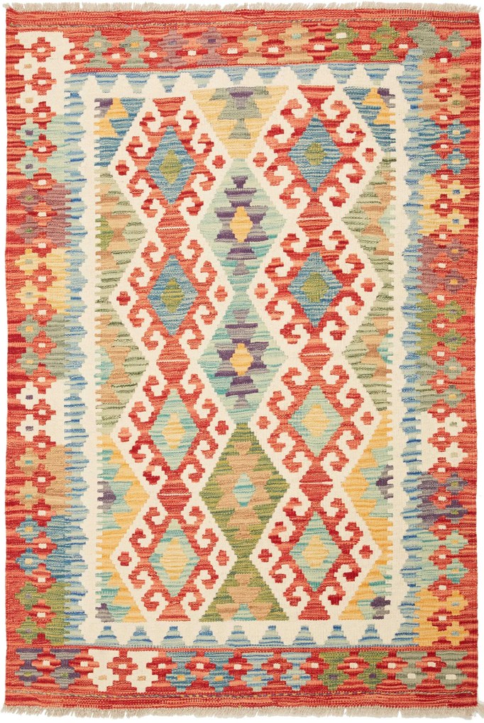 Kilim Tappeto 110 x 150 (Pakistan) Tessuto A Mano