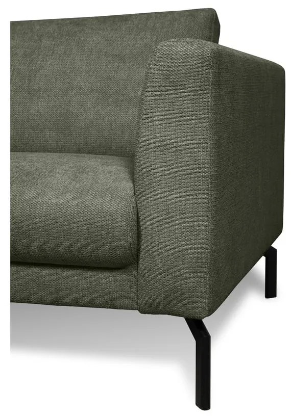 Divano verde scuro 216 cm Gomero - Scandic