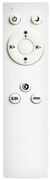 Top Lampada - Plafoniera LED dimmerabile LED/51W/230V + +TC nero/marrone