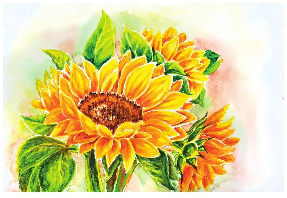 Carta da parati – Girasole splendido