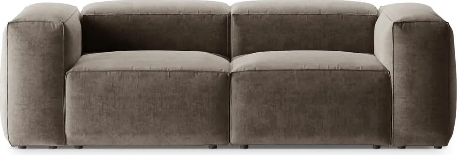 Divano marrone 224 cm Bergamo – Cosmopolitan Design