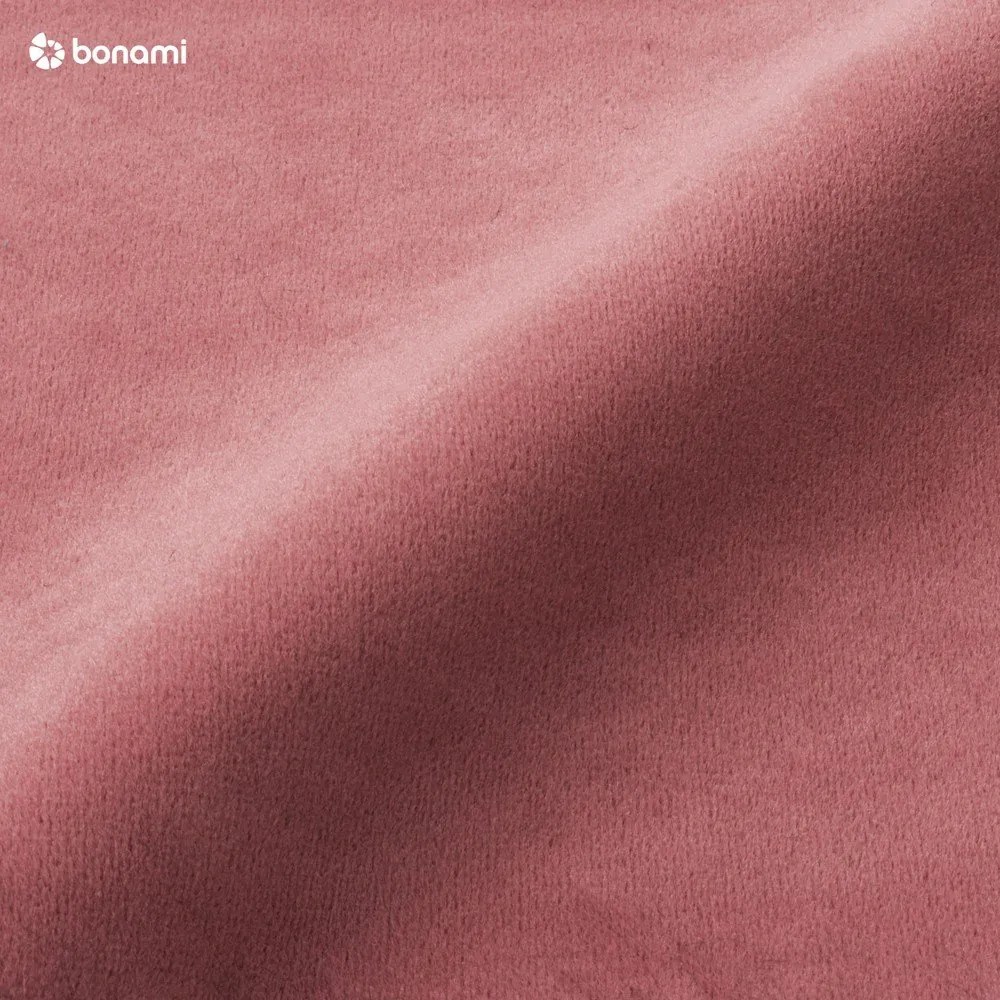 Divano rosa allungabile/con contenitore e rivestimento in velluto 247 cm Lazaro – ELTAP