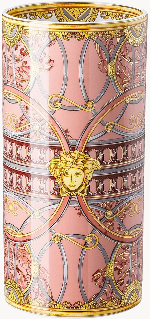 Vaso in porcellana Scala Palazzo Rosa, alt. 25 cm