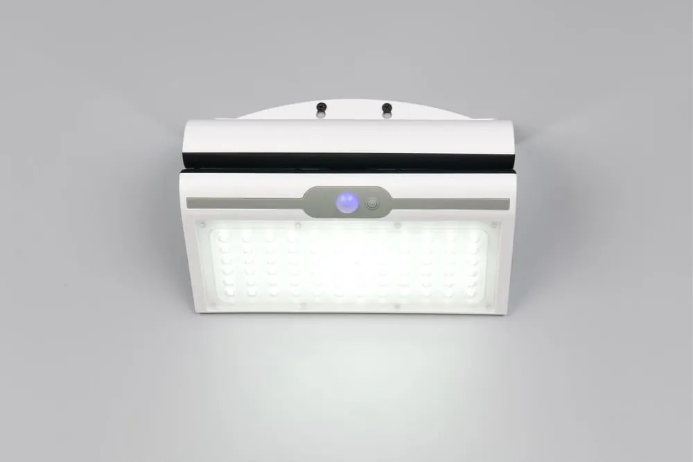 Illuminazione esterna LED con alimentazione a pannelli solari da parete (altezza totale 18,5 cm) Macapa – Reality