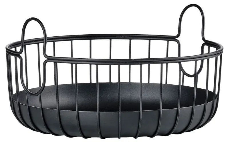 Cestino in metallo ø 22x8 cm Inu - Zone