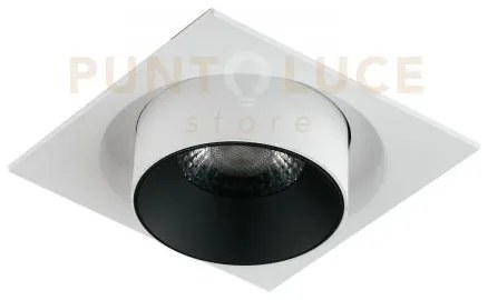 Incasso led outsider bianco in alluminio 30w 3100lm 3000k 13x13x10,...