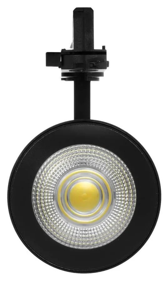 Faro LED 40W Trifase Nero CRI92 CCT Bianco Variabile 38° Bridgelux LED Colore Bianco Variabile CCT