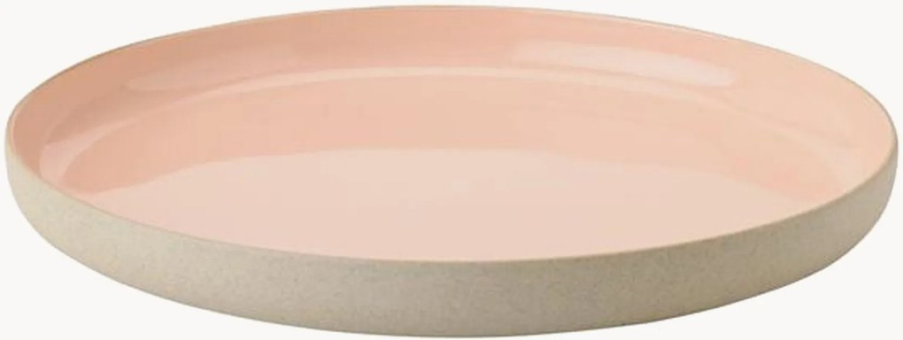 Set di 2 piatti da colazione in gres Emma