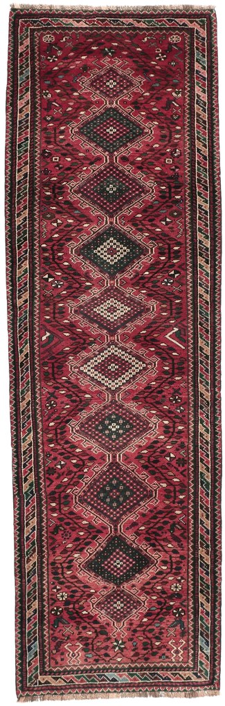 Gashghai Tappeto persiano 270 x 80 (Iran) Annodato A Mano
