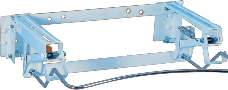 Supporto per lavabo Meccanismo inclinabile pneumatico P 57 x L 60 x H 15.5 cm in acciaio bianco