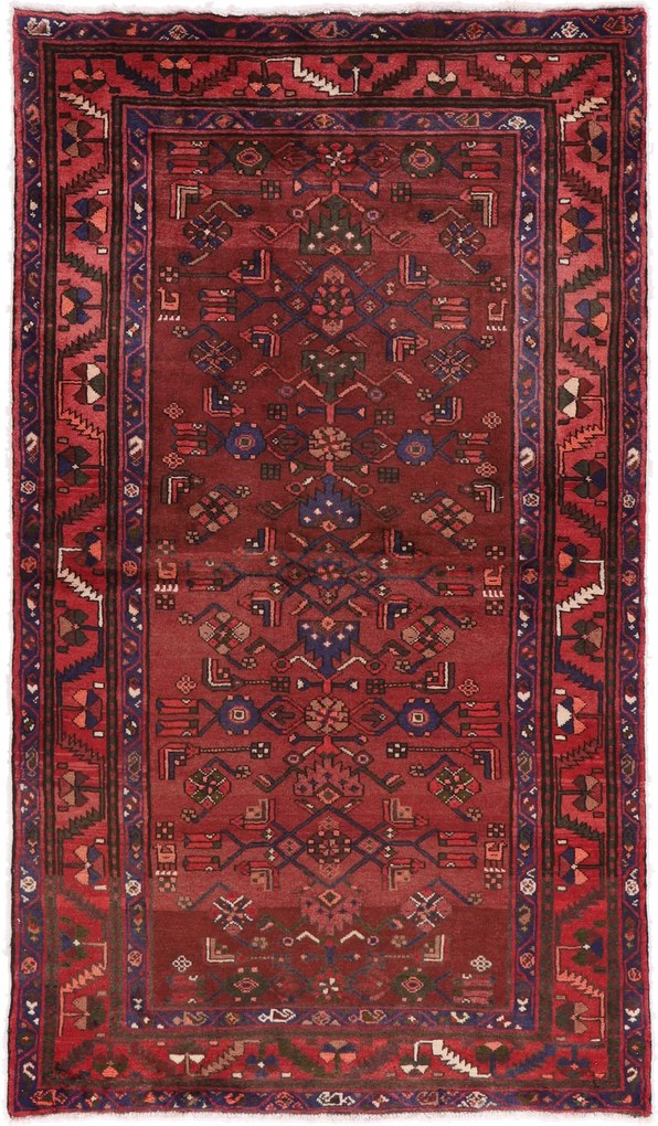 Hamedan Tappeto 130x230 (Iran) Annodato A Mano