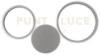 Applique led pois silver ap.pois-silver