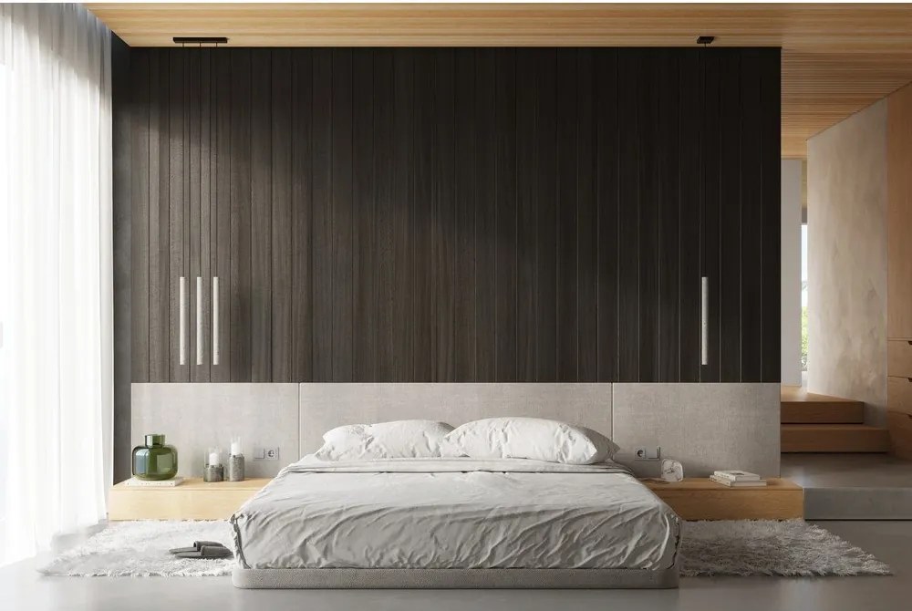 Lampadario grigio in calcestruzzo ø 25 cm Fideus – Sollux