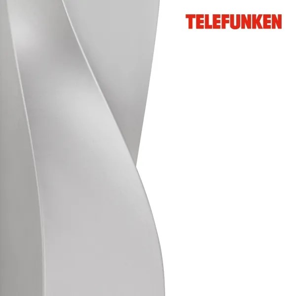 Telefunken 312704TF-Applique a LED da esterno 2xLED/5,5W/230V IP44 argento