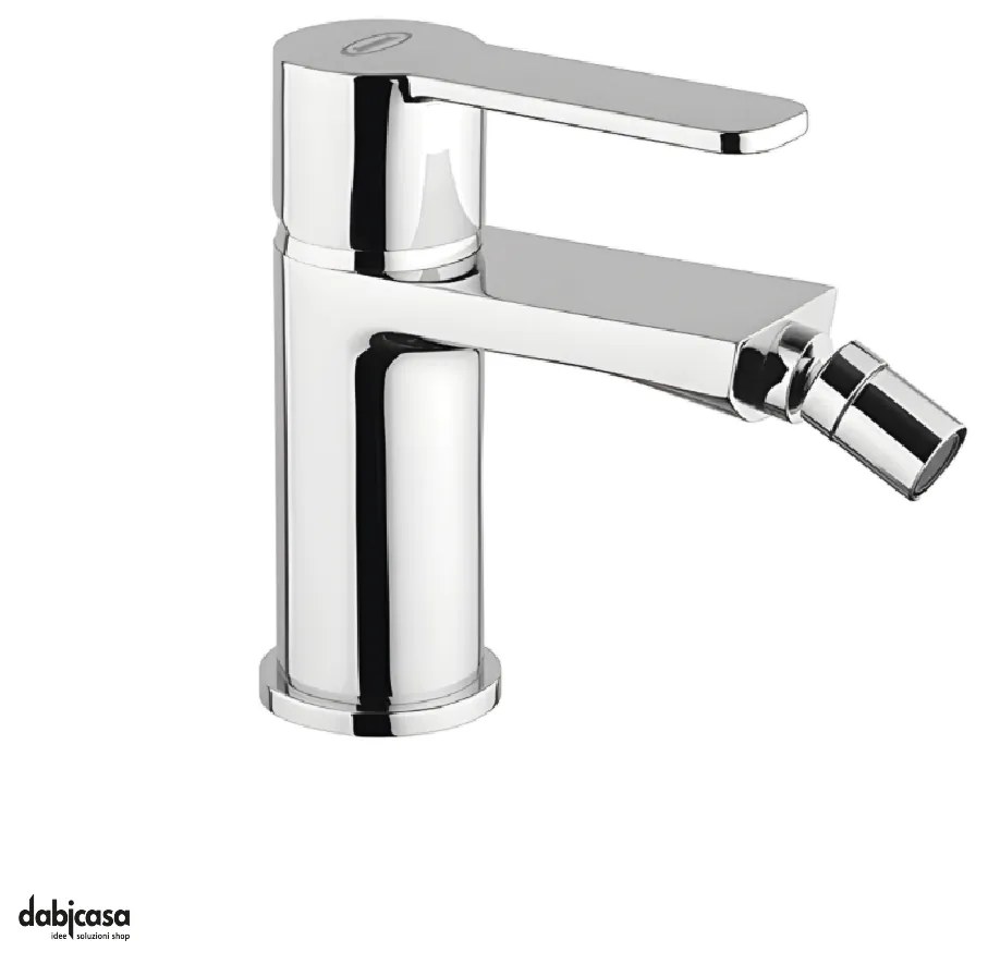 Rubinetteria Jacuzzi "Eolo" Miscelatore Bidet C/Scarico Automatico Cromo Lucido