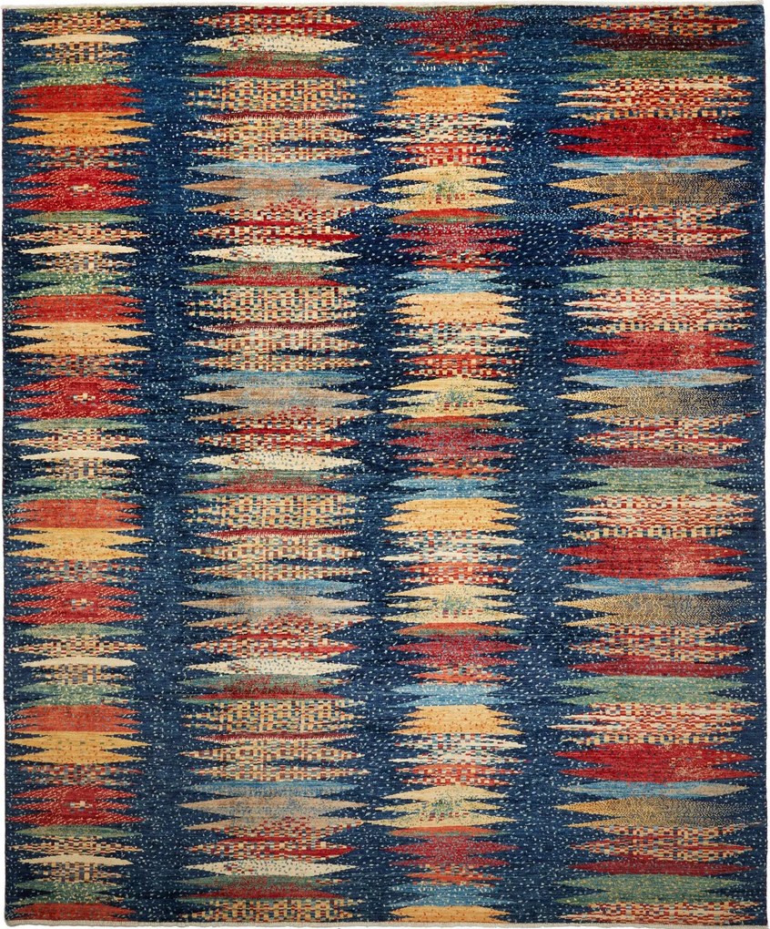 Samarkand Tappeto 250x300 Blu (Pakistan) Annodato A Mano