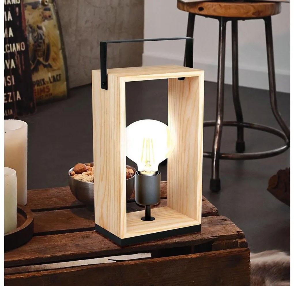 Eglo 43415 - Lampada da tavolo FAMBOROUGH 1xE27/40W/230V