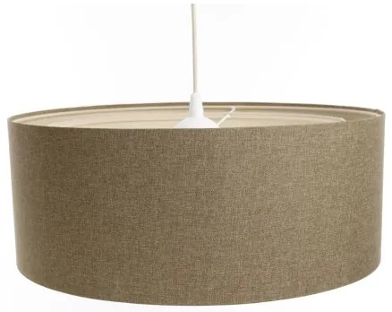 Lampadario a sospensione con filo BOHO TRINITI 1xE27/60W/230V marrone