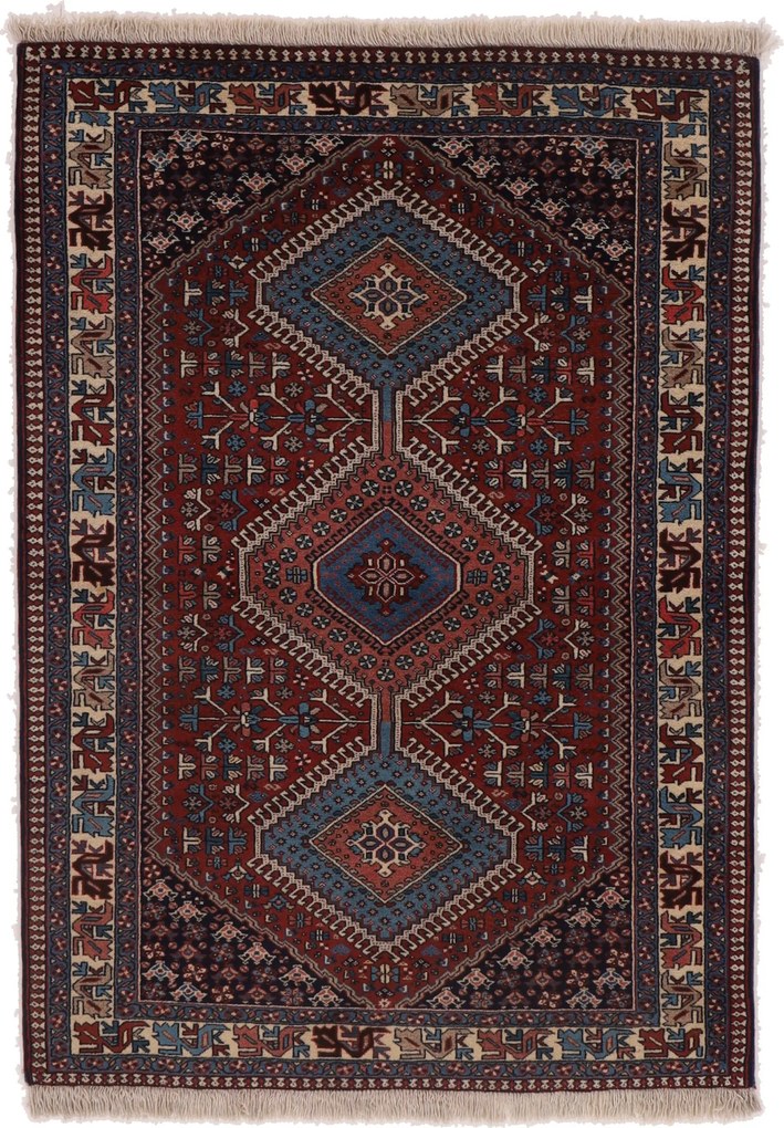 Yalameh Tappeto 100 x 150 (Iran) Annodato A Mano