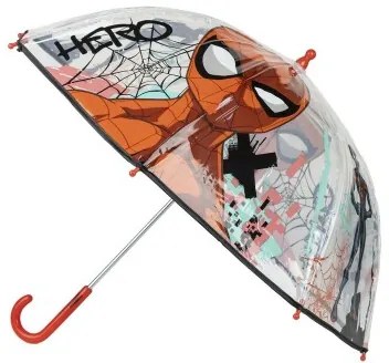 Ombrelli Spider-Man Nero PoE 45 cm Per bambini