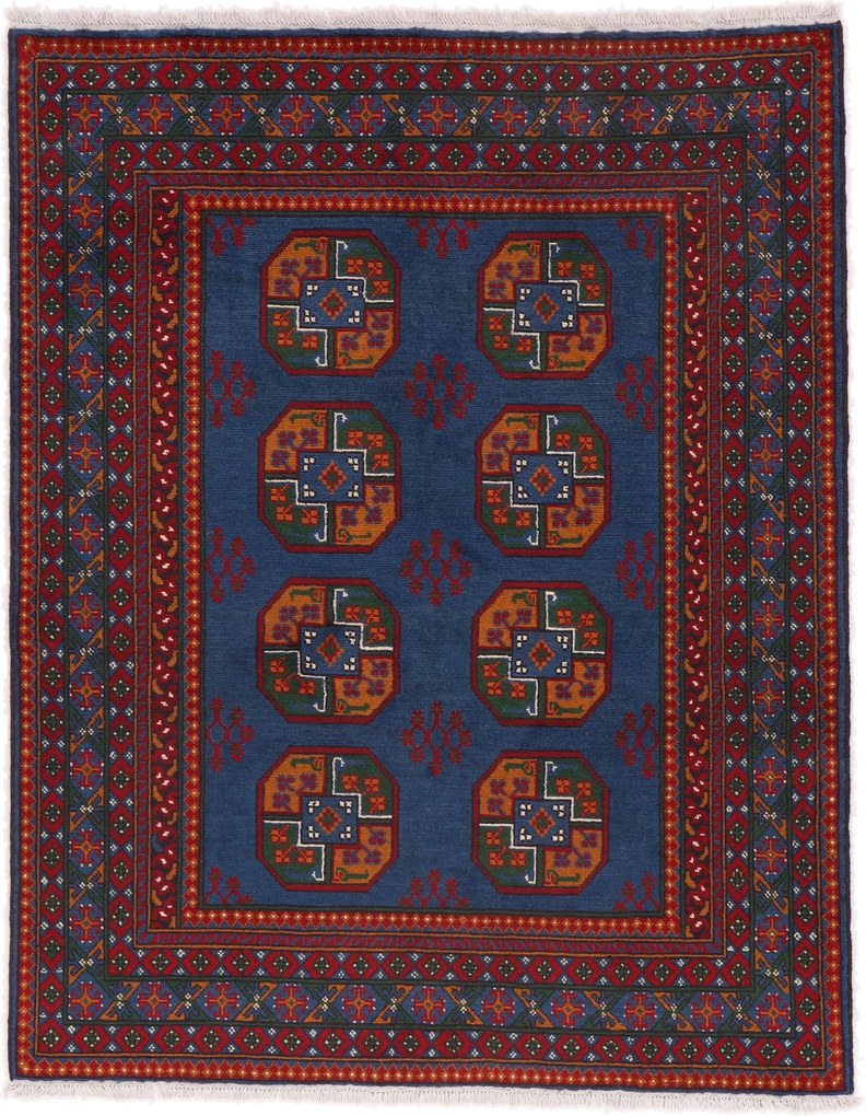 Afghan Tappeto orientale 150x190 (Afghanistan) Annodato A Mano
